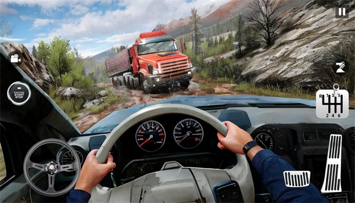 泥泞美国卡车图5