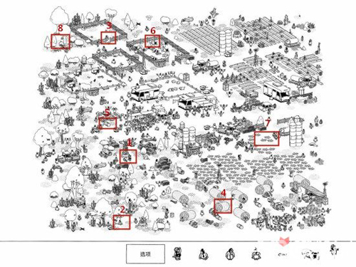 隐藏的人旱地章节第2关攻略HiddenFolks牧场通关方法