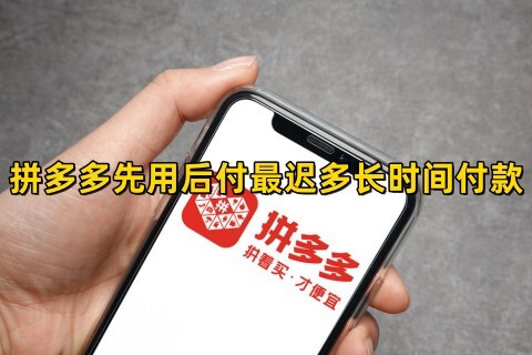 拼多多先用后付最迟多长时间付款拼多多的先用后付最迟什么时候给钱