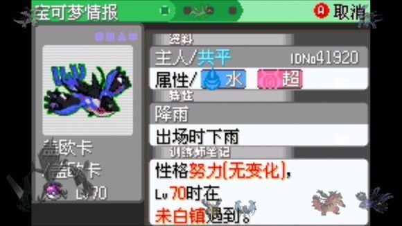 口袋妖怪日月宝石八木特别篇金手指