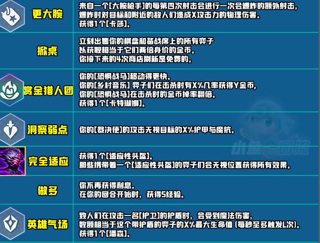 云顶之弈s10赛季新增符文一览s10赛季新增符文及效果介绍