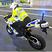 警察摩托车模拟器3D