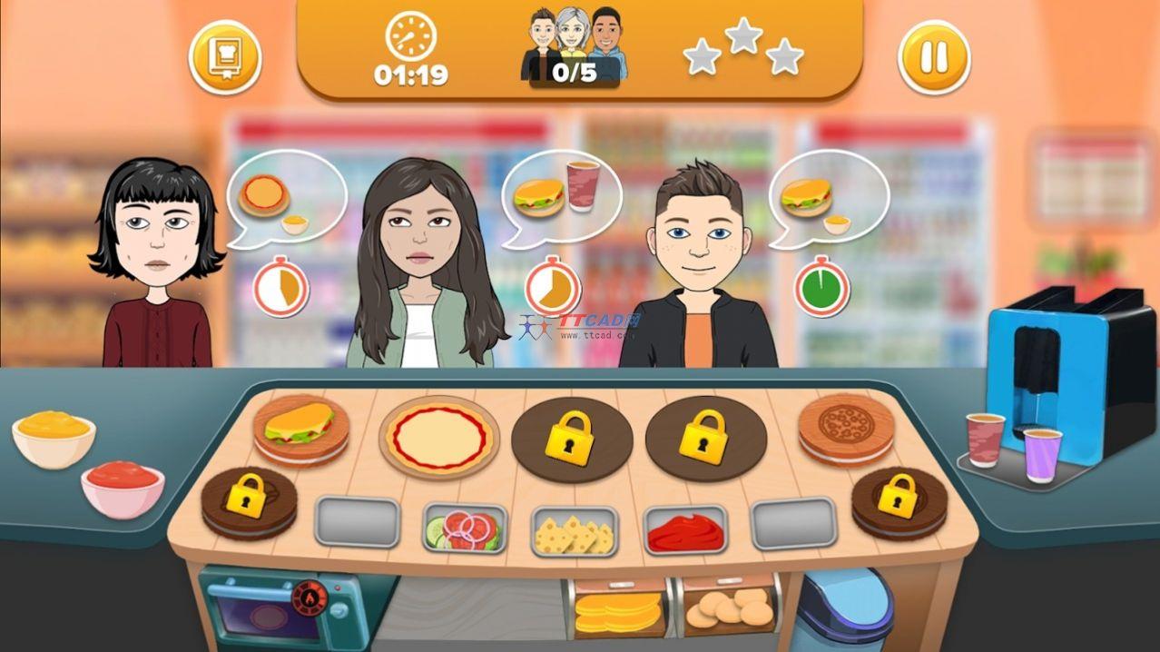 餐饮高峰手游DiningRush图1