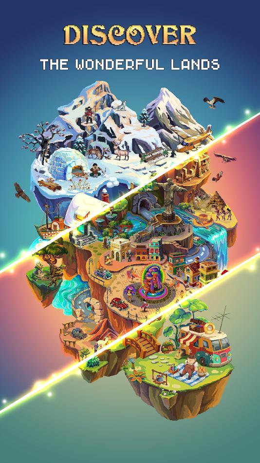 像素岛彩色沙盒截图4