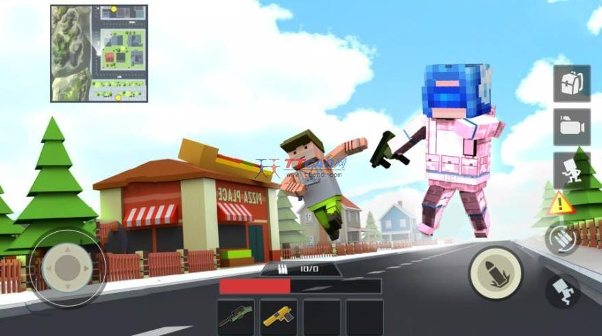 跳伞吃鸡生存截图3