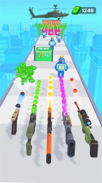 Bullet Run Rush: Bullet Shoot