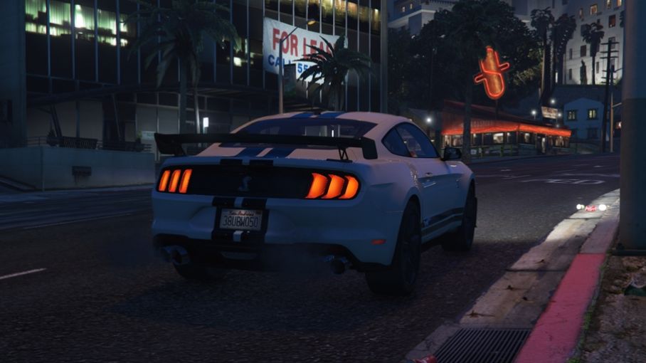 Drag Ford Mustang Car