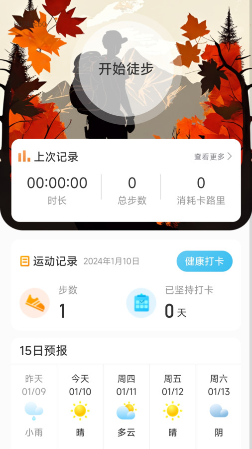 素雅计步图3