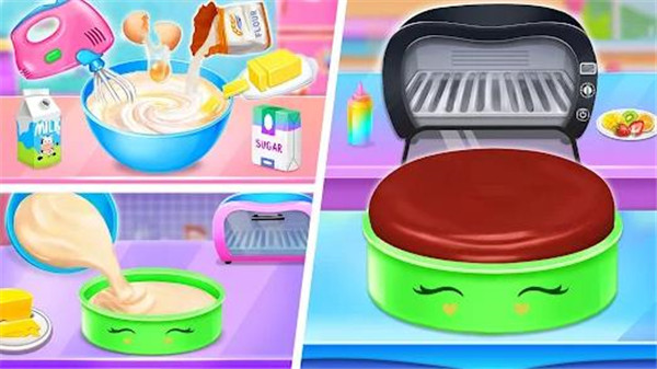 儿童蛋糕制作CakeMakerGamesForKids图3