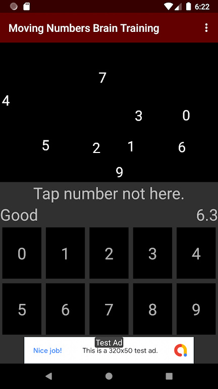 移动数字大脑训练游戏
