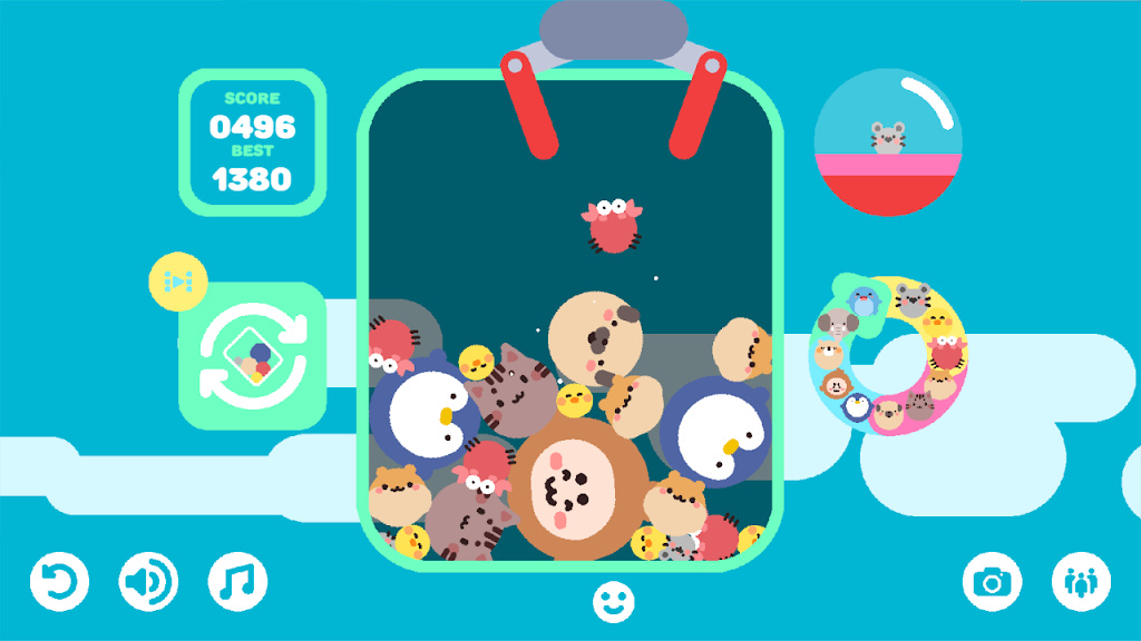 小动物掉落游戏