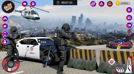 警察犯罪警车追逐游戏图2