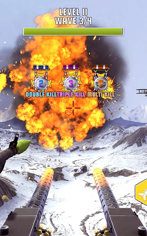 飞机三维天空防御游戏