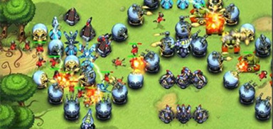 能升级炮塔的塔防游戏