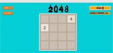 2048数字合成游戏