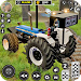 拖拉机耕种3d游戏图标