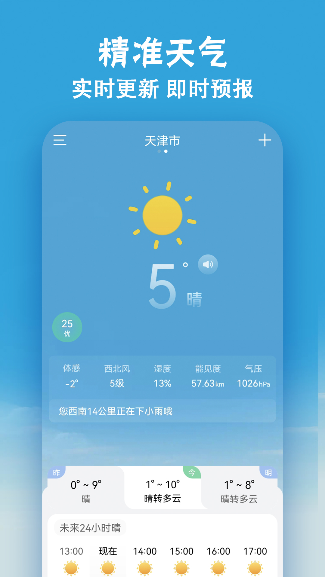 小云天气软件图1