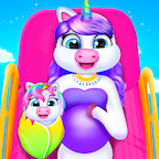 Pregnant Unicorn Mommy Baby DayCare游戏