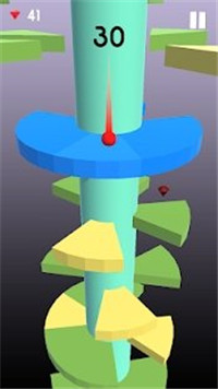 Crazzy Helical Tower Ball游戏图2