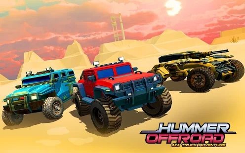 Offroad Hummer Stunt Tracks: Racing Games 2019手游图3