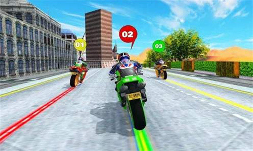 Bike Stunt Ramp Race 3D游戏图1