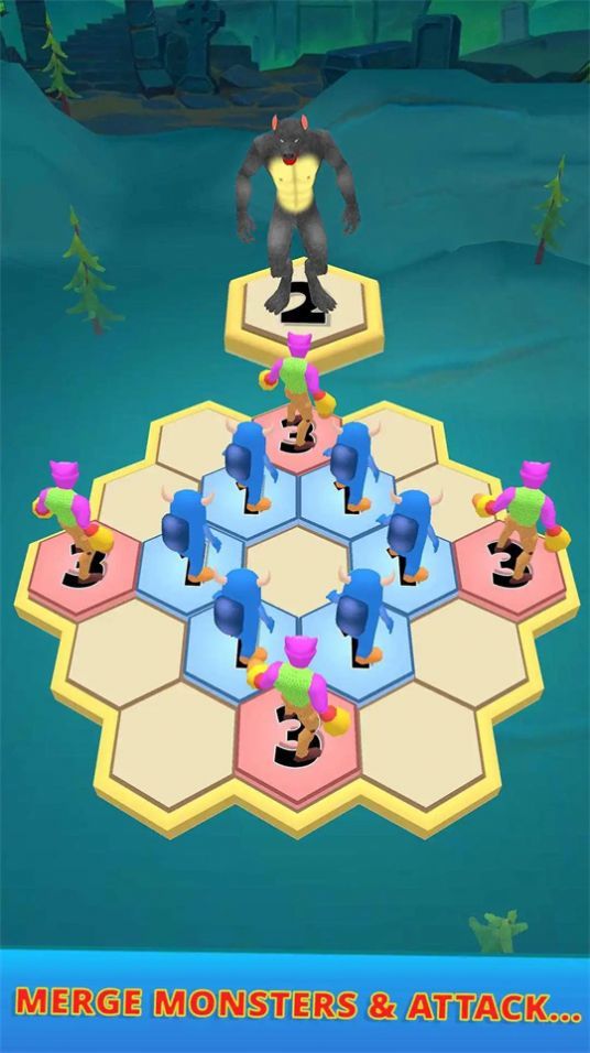 六角怪物合并（Hexa Monster Merge）图3