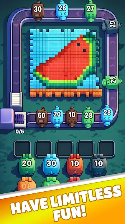 色彩粉碎：方块射手（Color Crush: Block Shooter）游戏