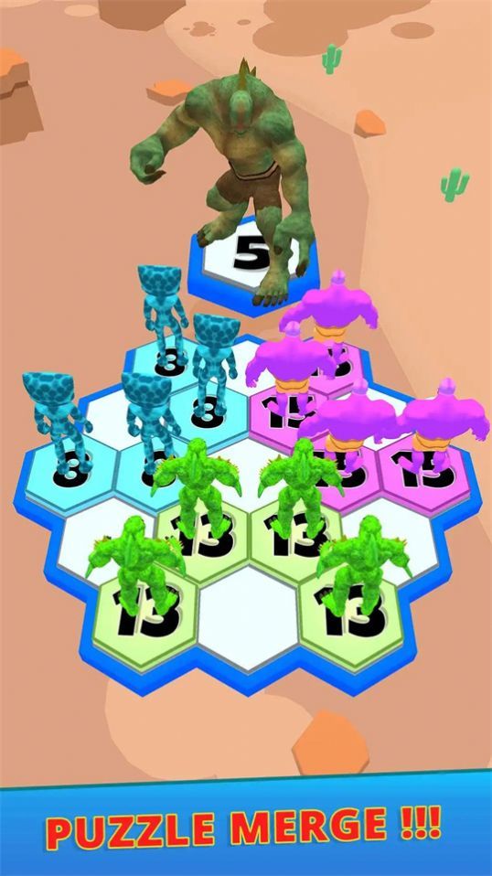 六角怪物合并（Hexa Monster Merge）图2