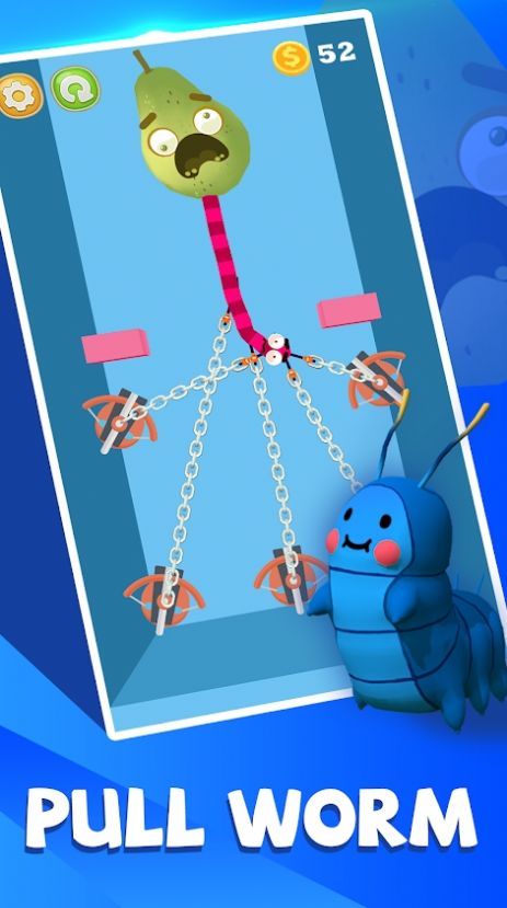 拉虫（Pull Worm）游戏图2
