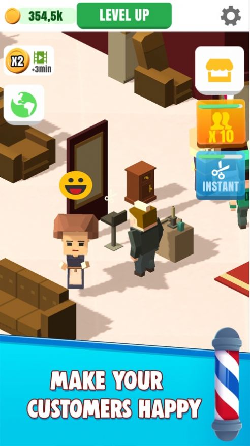理发店大亨（Barbershop(Unity)）游戏图1