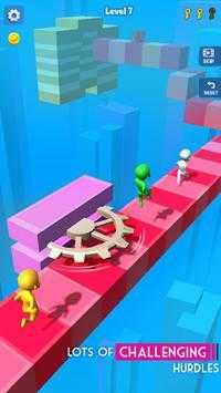 橡皮人空中跑酷(Tap Race 3D)图1