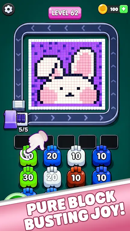色彩粉碎：方块射手（Color Crush: Block Shooter）游戏图3