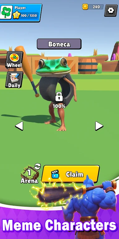 表情包大乱斗（Brawl Arena: Meme War.io）游戏图2