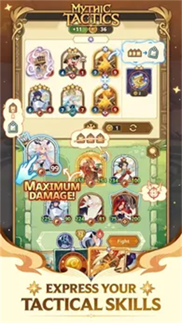 Mythic Tactics游戏图3