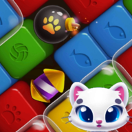 小猫流行积木（Kitten Pop Blocks）游戏图标