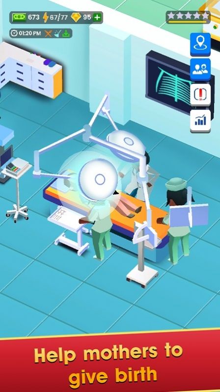 月子中心大亨（Idle Confinement Tycoon）图1