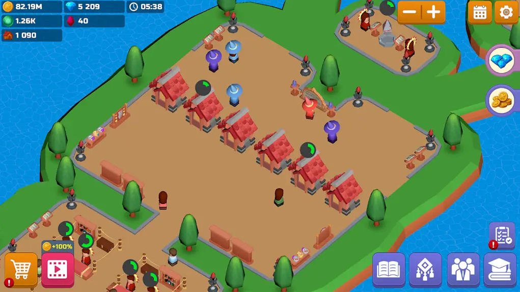 魔法学院大亨(Idle Magic Academy Tycoon)游戏