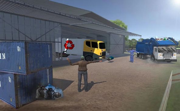 Road Garbage Dump Truck Driver游戏图3