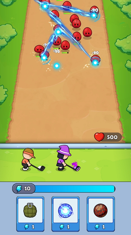 高尔夫防线（Golf Defense）游戏图1