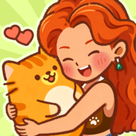 猫咪合并咖啡馆游戏图标