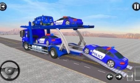 警用运输卡车（Grand Police）游戏图1