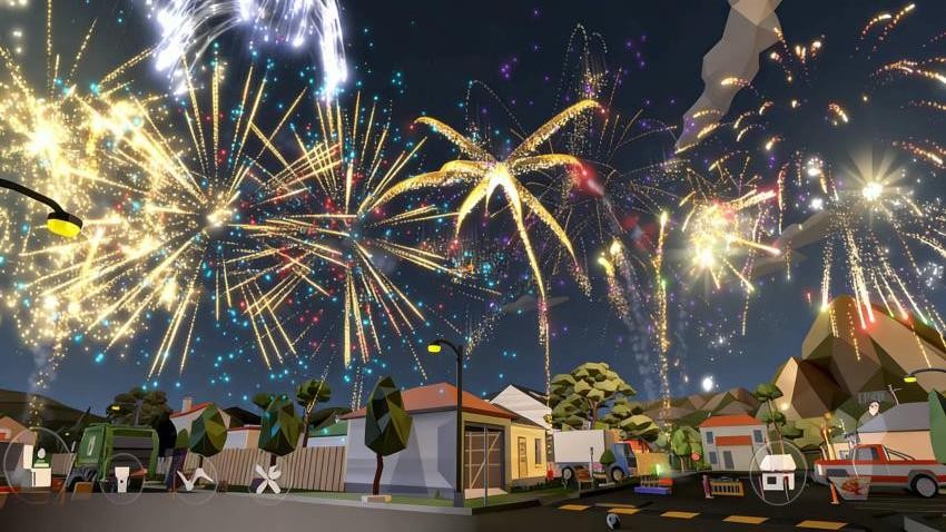 电子烟花3D手机版