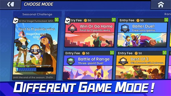 Basketball Duel: Online 1V1游戏图3