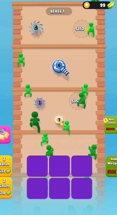 僵尸塔防御（Zombie Tower）游戏图3