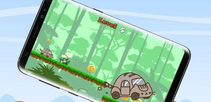 Pusheen Car Adventure游戏
