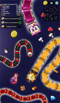 蛇火车竞技场（Choo Train io: Slither Zone）手游图2