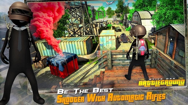 火柴人吃鸡小队(Stickman Unknown Battle Royale)图1