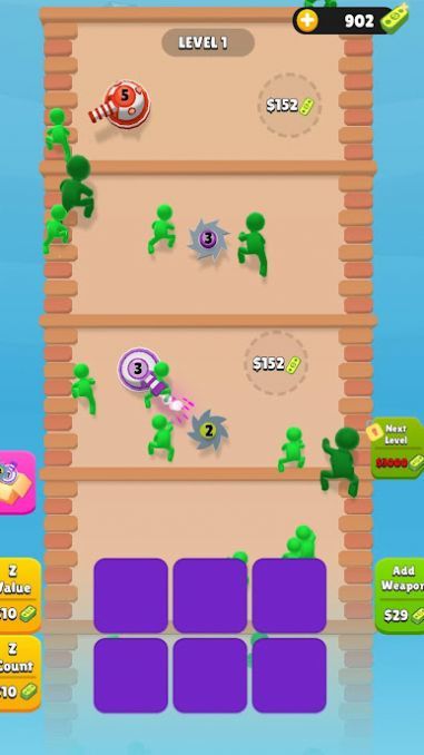 僵尸塔防御（Zombie Tower）游戏图2