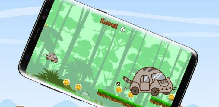 Pusheen Car Adventure游戏