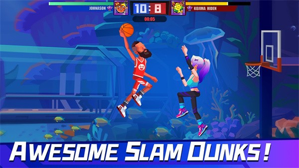 Basketball Duel: Online 1V1游戏图1